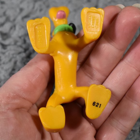 Rare Disney Pluto Figurine #621 - Picture 7 of 14